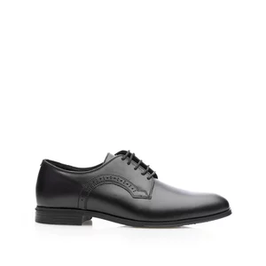Pantofi eleganţi bărbaţi din piele naturală, Leofex - 535 Negru Box