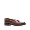 Pantofi eleganți bărbați din piele naturală, Leofex - 554 Cognac Box