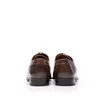 Pantofi eleganți bărbați din piele naturală, Leofex - 585 Ciocolată Box