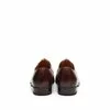 Pantofi eleganți bărbați din piele naturală, Leofex - 622-1 Cognac box