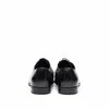 Pantofi eleganţi bărbaţi din piele naturală, Leofex - 622 Negru box