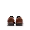 Pantofi eleganţi bărbaţi din piele naturală, Leofex - 663 Cognac Box