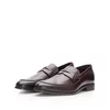 Pantofi eleganți bărbați din piele naturală, Leofex - 723 Mogano Box