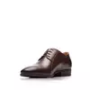 Pantofi eleganti barbati din piele naturala,Leofex - 743* Maro Box