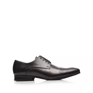 Pantofi eleganti barbati din piele naturala,Leofex - 821  negru