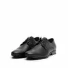 Pantofi eleganti barbati din piele naturala,Leofex - 823 negru box