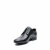 Pantofi eleganti barbati din piele naturala,Leofex - 828 negru box
