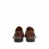 Pantofi eleganti barbati din piele naturala Leofex- 897 cognac