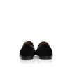Pantofi eleganti barbati din piele naturala, Leofex - 922-1 Negru velur