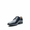 Pantofi eleganti  barbati din piele naturala Leofex - 932 Blue Box