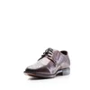 Pantofi eleganţi bărbaţi din piele naturală, Leofex - 971 Red Wood Box