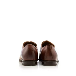 Pantofi eleganţi copii din piele naturală, Leofex - 898 C Cognac Box