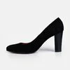 Pantofi eleganți damă din piele naturală - 170 Negru Velur