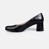 Pantofi eleganți damă din piele naturală - 172 Negru Box Lac