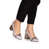 Pantofi eleganți damă din piele naturală - 2217 Perla Box Sidefat