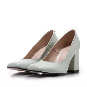 Pantofi eleganți damă din piele naturală - 2294 Verde Opalin Box