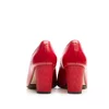 Pantofi eleganți damă din piele naturală - 23336 Roșu Box