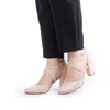Pantofi eleganți damă din piele naturală -  27336 Nude box