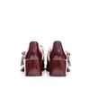Pantofi eleganți damă din piele naturală - 4414 vișiniu Lac