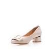 Pantofi eleganți damă din piele naturală - 4415 Bej Box