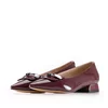 Pantofi eleganți damă din piele naturală - 4417 Vișiniu Lac