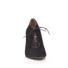 Pantofi eleganți damă din piele naturală - 58175 Negru Velur