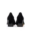 Pantofi eleganți damă din piele naturală - 900 Negru Velur