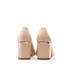 Pantofi eleganți damă din piele naturală - 902 Nude Box