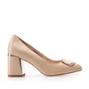 Pantofi eleganți damă din piele naturală - 902 Nude Box