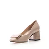 Pantofi eleganți damă din piele naturală - 903 Taupe Box