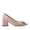 Pantofi eleganți damă din piele naturală - 903 Taupe Box