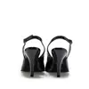 Pantofi eleganți decupați damă din piele naturală - 179 Negru Box