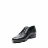Pantofi barbati eleganti din piele naturala Leofex - 820-1 negru