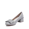 Pantofi eleganți perforați damă din piele naturală - 4398 Taupe Box Perforat