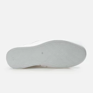 Pantofi sport bărbați din piele naturală, Leofex - 628 Alb Box