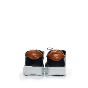 Pantofi sport bărbați din piele naturală, Leofex - 628 Blue Box