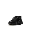 Pantofi sport barbati din piele naturala, Leofex - 672 Negru Box Velur