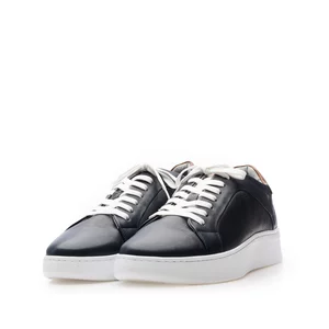 Pantofi sport bărbați din piele naturală, Leofex - Mostră 628 Blue Box