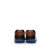 Pantofi sport bărbați din piele naturală, Leofex - Mostră 881-1  Blue box