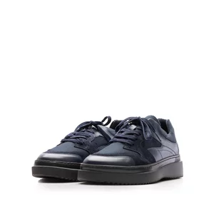 Pantofi sport bărbații din piele naturală, Leofex - Mostră Hugo Blue Box Mash