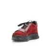 Pantofi sport damă din piele naturală, Leofex- 282 Vișiniu velur