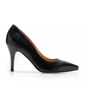 Pantofi stiletto damă din piele naturală - 173 Negru Box