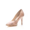 Pantofi stiletto damă din piele naturală - 43216 Flori BoxVelur