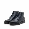 Ghete din piele naturala pentru barbati Leofex -1003 Blue