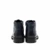 Ghete din piele naturala pentru barbati Leofex -1003 Blue
