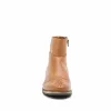 Ghete din piele naturala pentru barbati Leofex - 813 Cognac Box