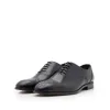 Pantofi barbati eleganti din piele naturala Leofex - 587 Negru Box