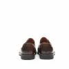 Pantofi casual barbati din piele naturala Leofex -  537-1 red wood box