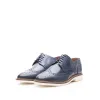 Pantofi casual bărbati din piele naturală, Leofex -  537 Blue Box