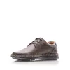 Pantofi casual bărbați din piele naturală, Leofex - 597 Gri Box